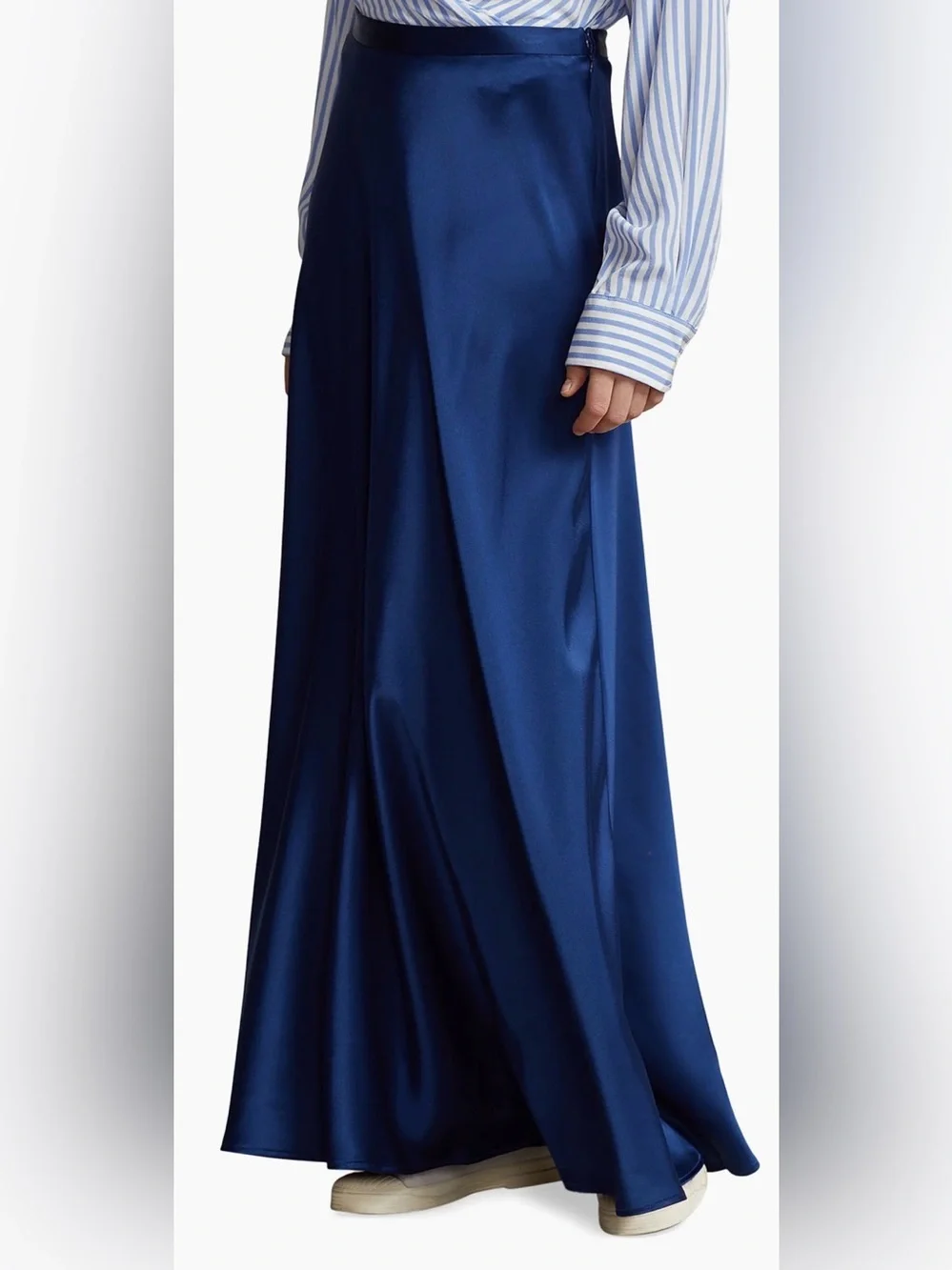 Polo Ralph Lauren Maxi Satin Skirt